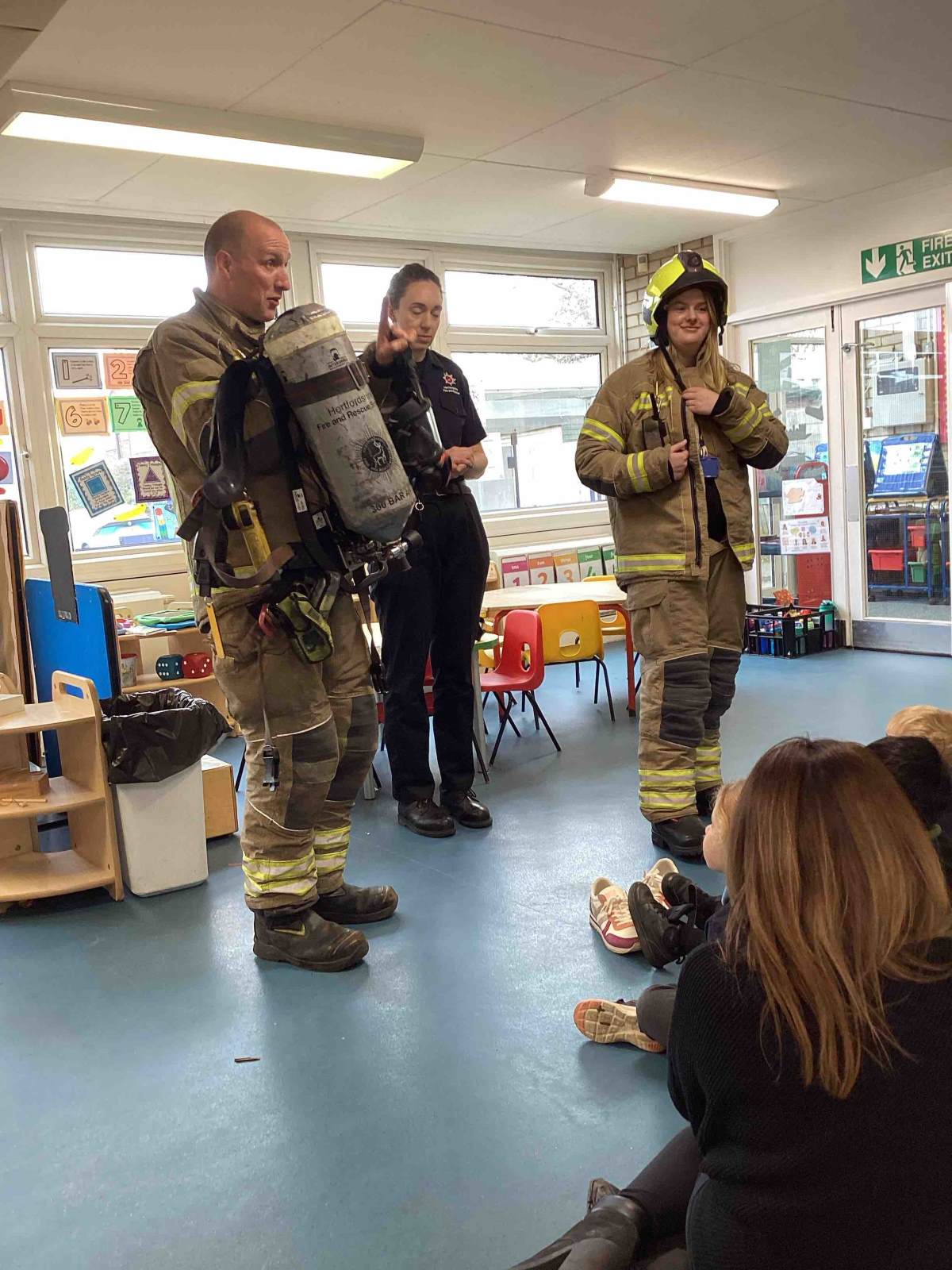 Fire Brigade Visit Nursery 2